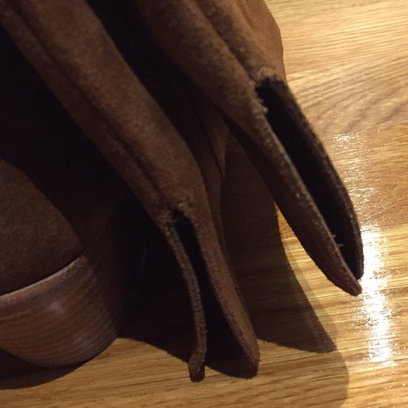 Steve Madden Cognac Leather Boots - Picture 8 of 8